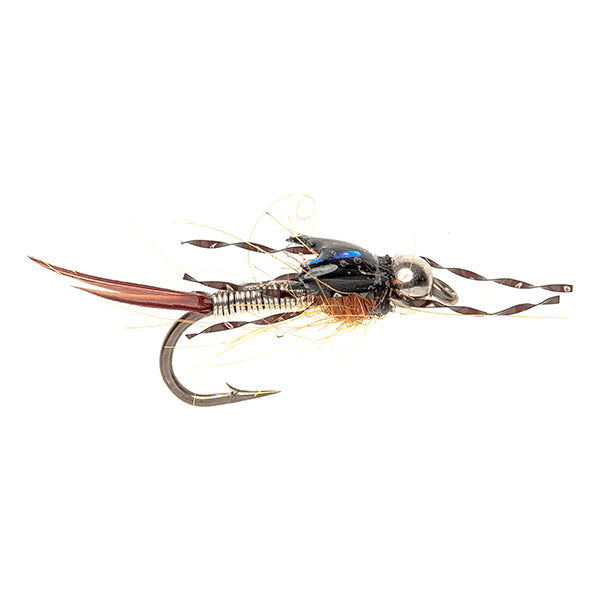 TUNGSTEN NYMPH FLY TUNGSTEN COPPER MICRO STONEFLY SILVER