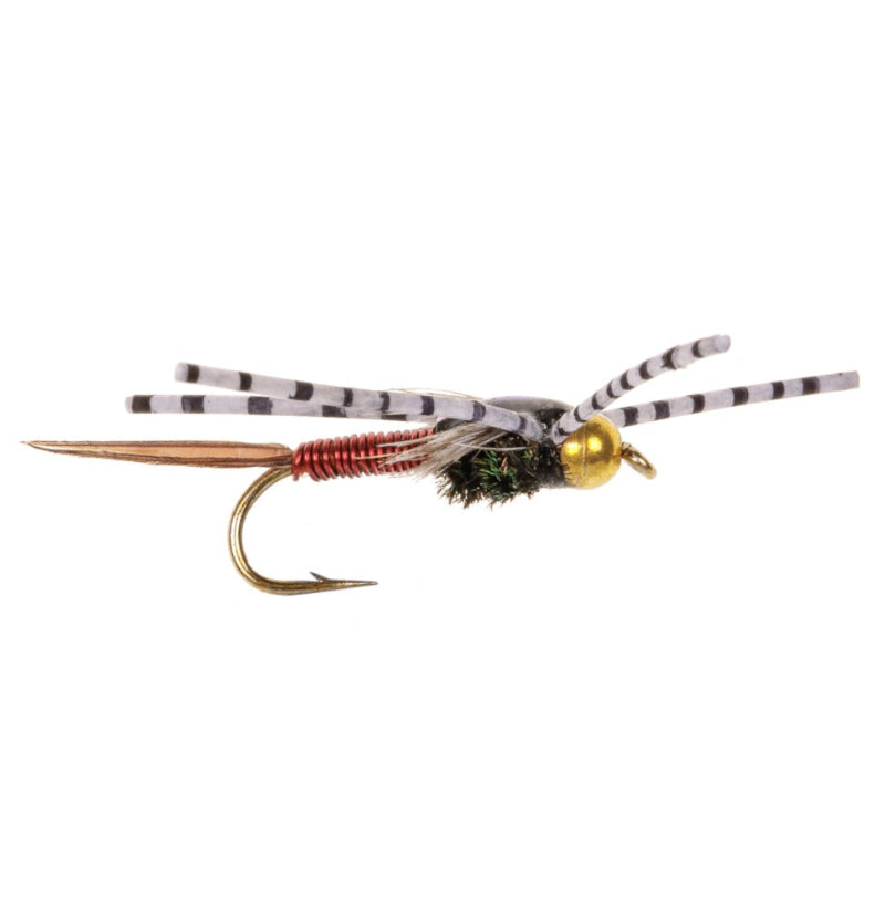 TUNGSTEN NYMPH FLY TUNGSTEN COPPER JOHN LEGGY RED