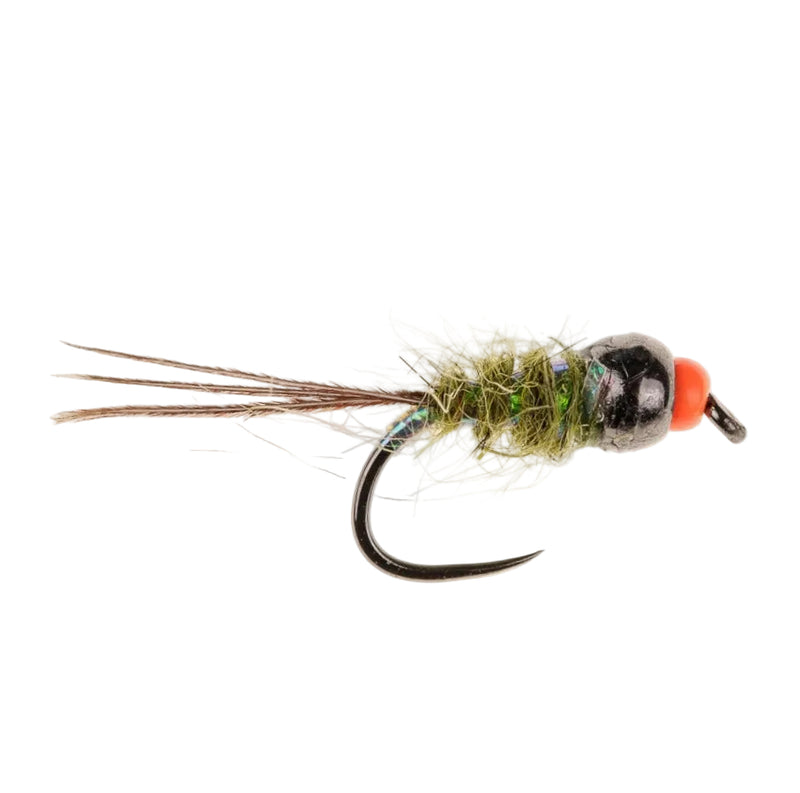 TUNGSTEN NYMPH BARBLESS FLY HVY TUNGSTEN DOUBLE UP OLIVE