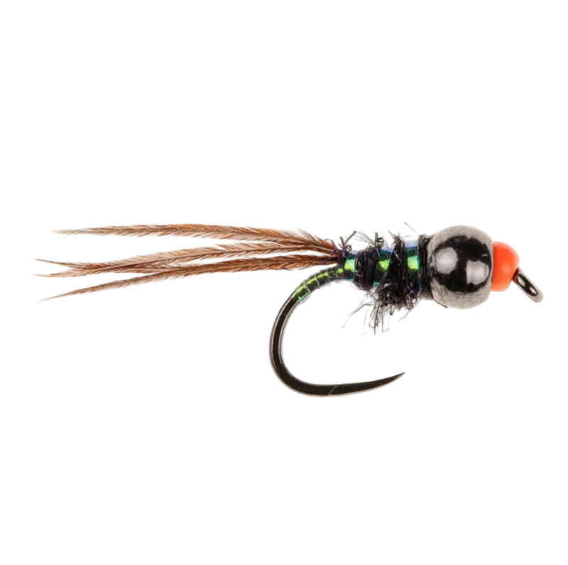 TUNGSTEN NYMPH BARBLESS FLY HVY TUNGSTEN DOUBLE UP BLACK