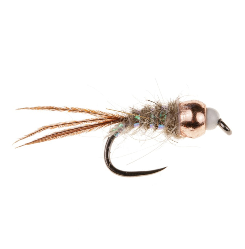 TUNGSTEN NYMPH BARBLESS FLY HVY TUNGSTEN DOUBLE HARES EAR