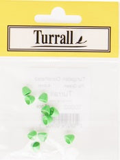TUNGSTEN CONEHEAD FLU GREEN FLY TYING MATERIAL
