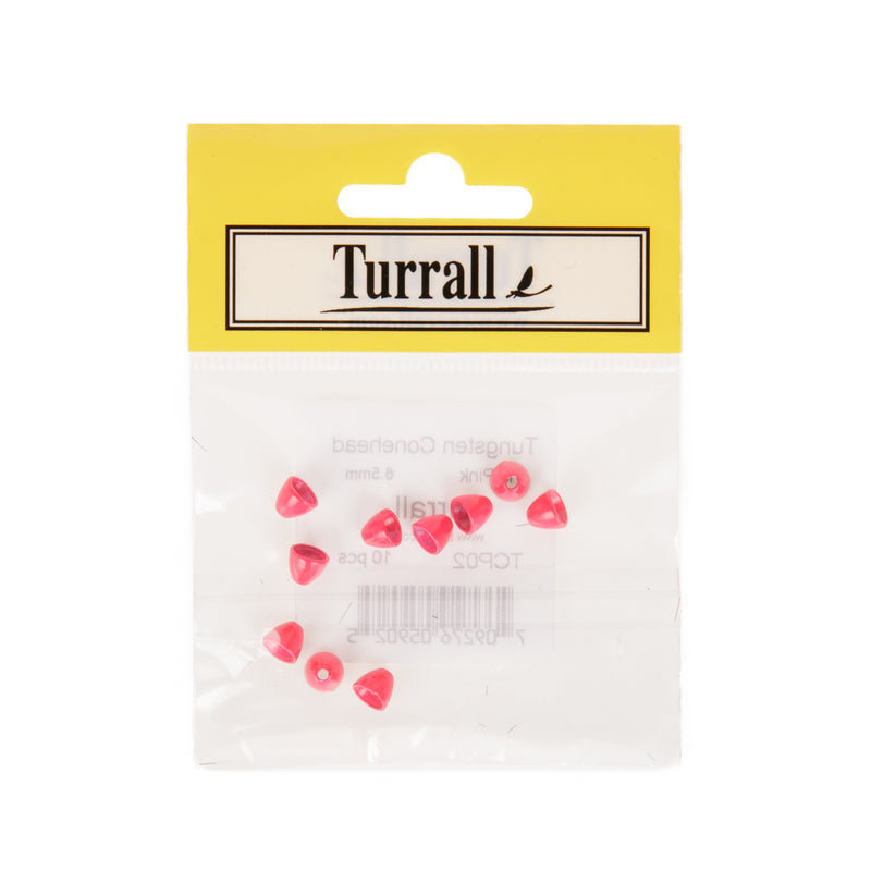 TUNGSTEN CONEHEAD FLU PINK FLY TYING MATERIAL