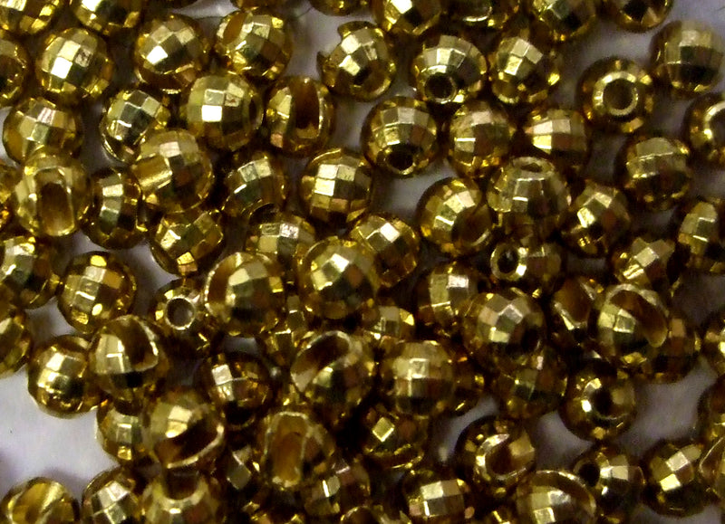 TUNGSTEN SLOTTED BEAD DIAMOND GOLD FLY TYING MATERIAL