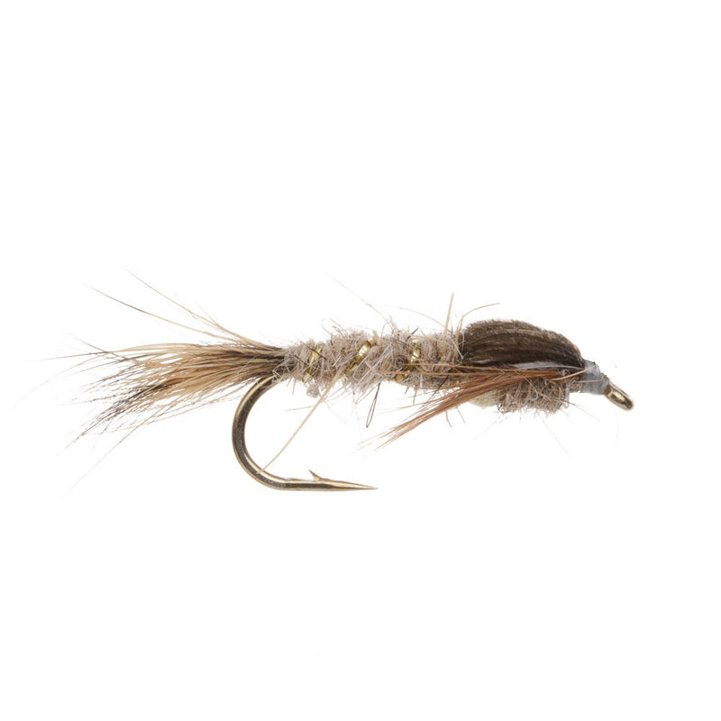 THORAX BEAD NYMPH FLY HARE'S EAR DARK