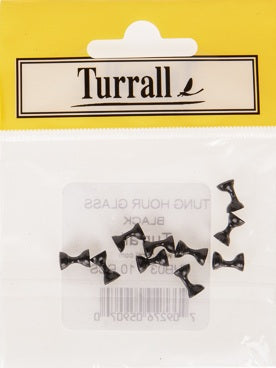 TUNGSTEN HOUR GLASS BLACK FLY TYING MATERIAL
