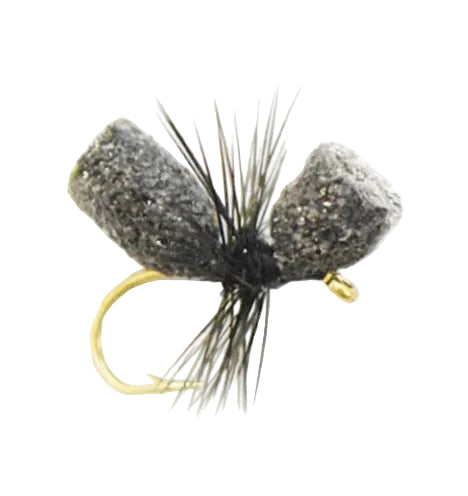 TERRESTRIAL FLY FOAM ANT BLACK HIGH TAIL