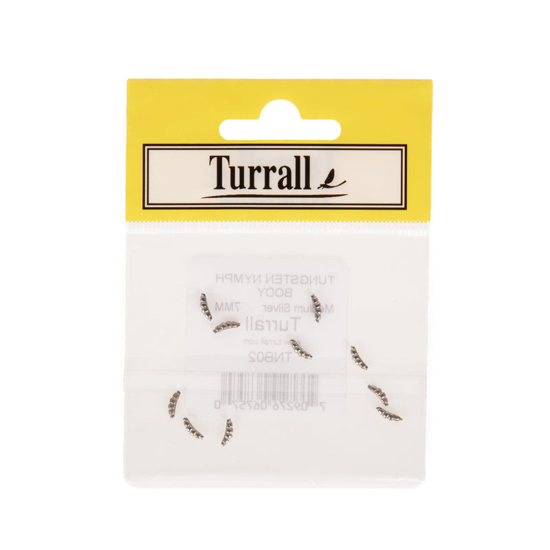 TUNGSTEN NYMPH BODY SILVER FLY TYING MATERIAL