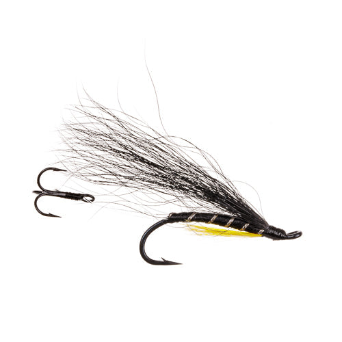 SEA TROUT FLYING T FLY BLACK & YELLOW
