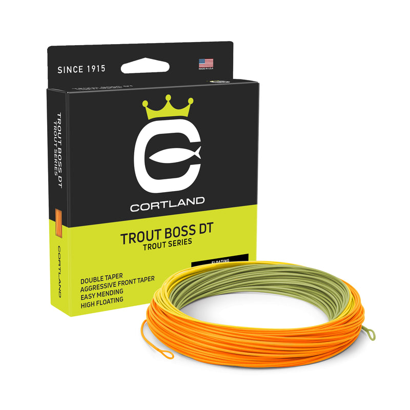 CORTLAND TROUT BOSS DOUBLE TAPER FLOATING FLY LINE