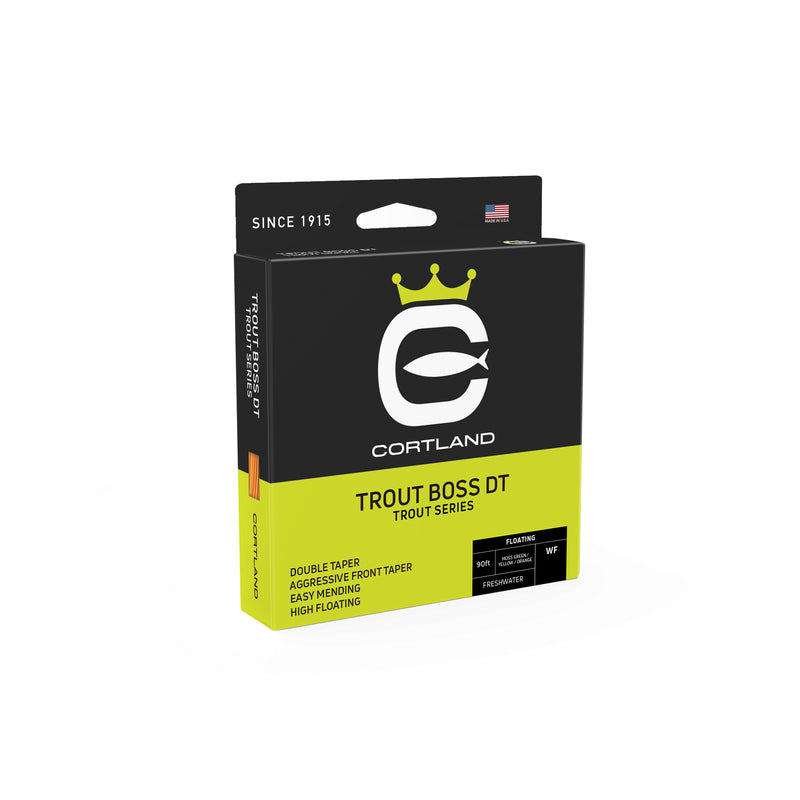 CORTLAND TROUT BOSS DOUBLE TAPER FLOATING FLY LINE
