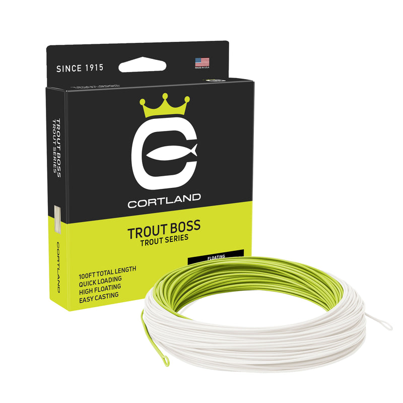 CORTLAND TROUT BOSS FLOATING FLY LINE
