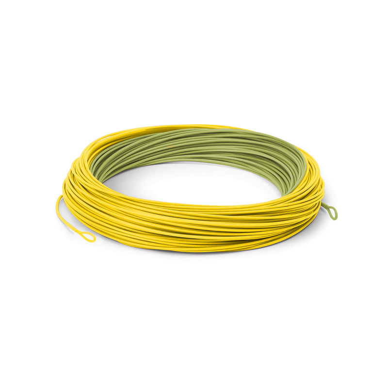 CORTLAND TROUT BOSS FLOATING FLY LINE GREEN / YELLOW
