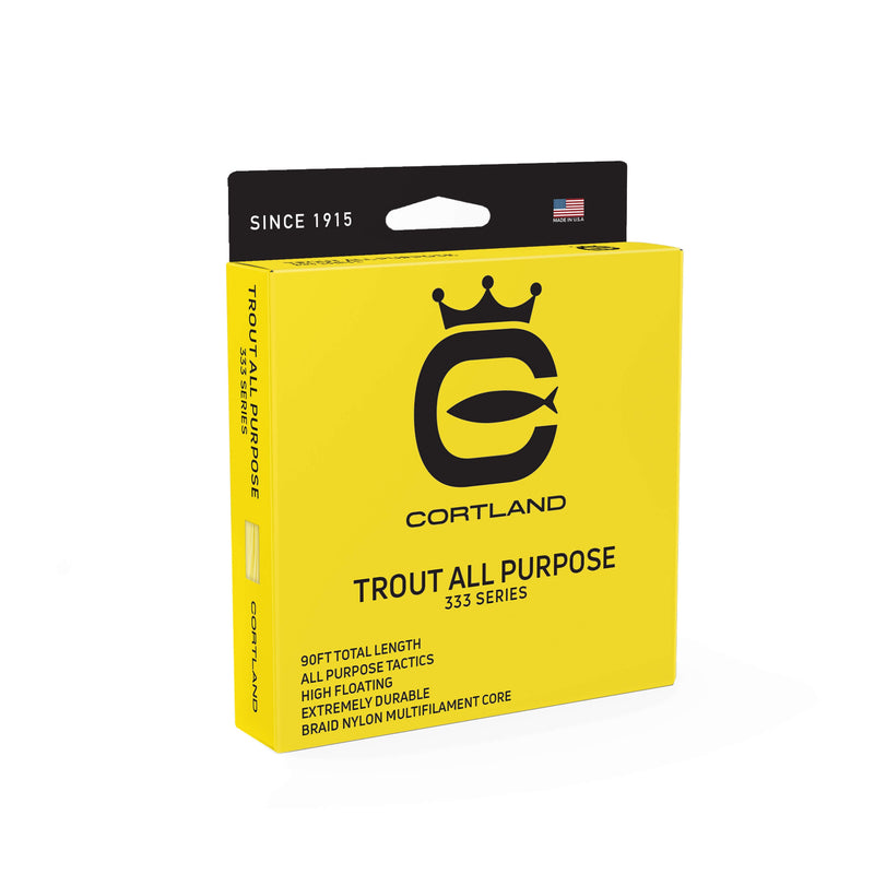 CORTLAND 333 TROUT-ALL PURPOSE FLOATING FLY LINE