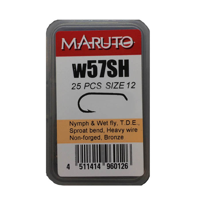 MARUTO SHORT SHANK NYMPH WET FLY TYING HOOK