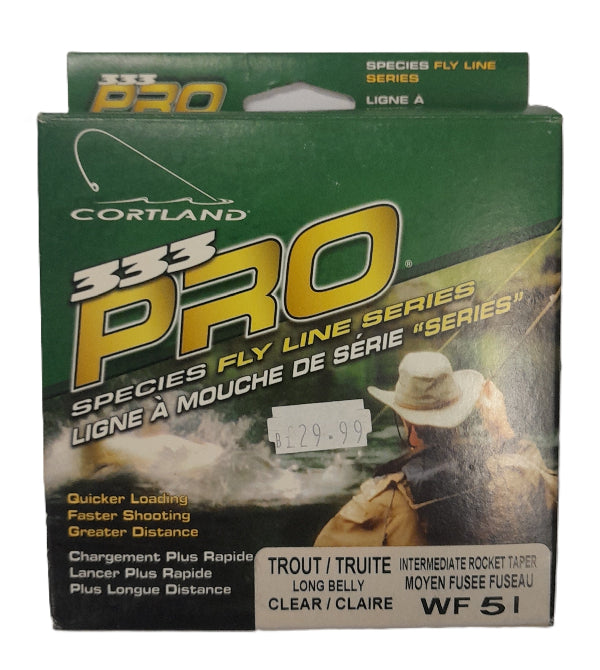 CORTLAND 333 PRO INTERMEDIATE FLY LINE