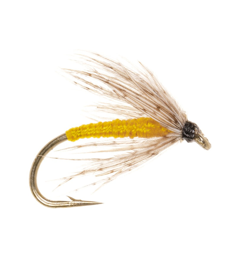 WET HACKLED FLY PARTRIDGE & YELLOW