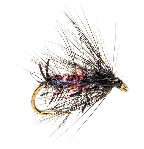WET HACKLED FLY STRAGGLE FRITZ BIBIO