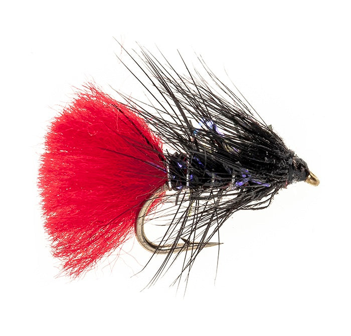 WET HACKLED FLY STRAGGLE FRITZ ZULU