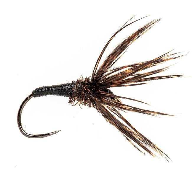 WET HACKLED BARBLESS FLY OKI KEBARI