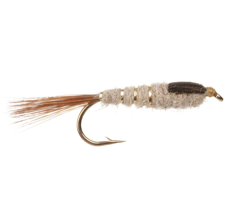 WEIGHTED NYMPH FLY GOLD RIBBED HARE'S EAR