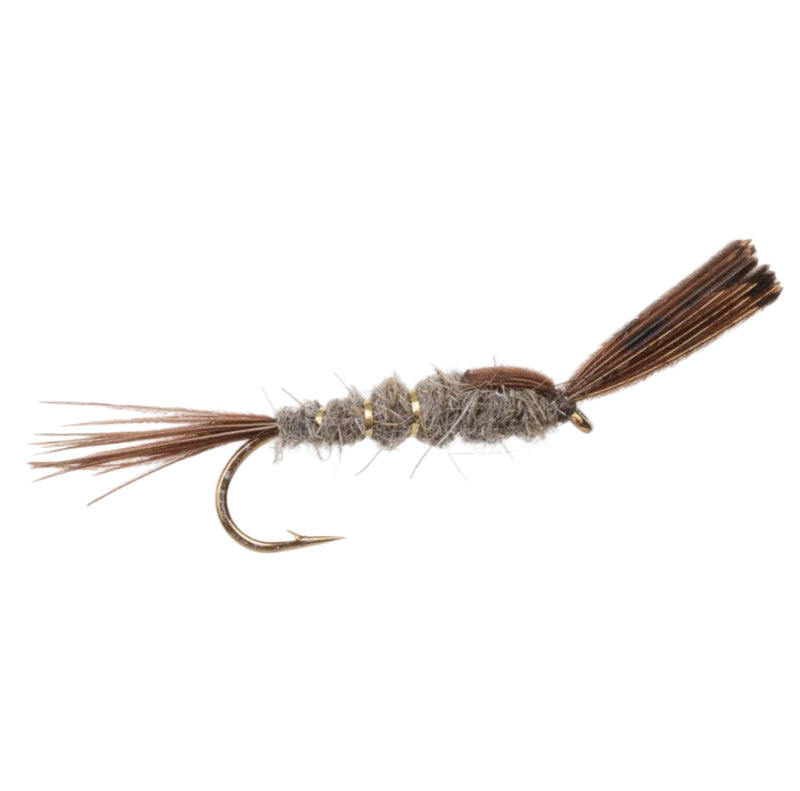 WEIGHTED NYMPH FLY MARCH BROWN