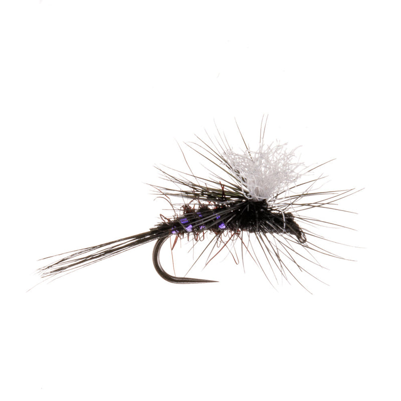 BARBLESS WILD RIVER  FLY SKINNY BLACK GNAT