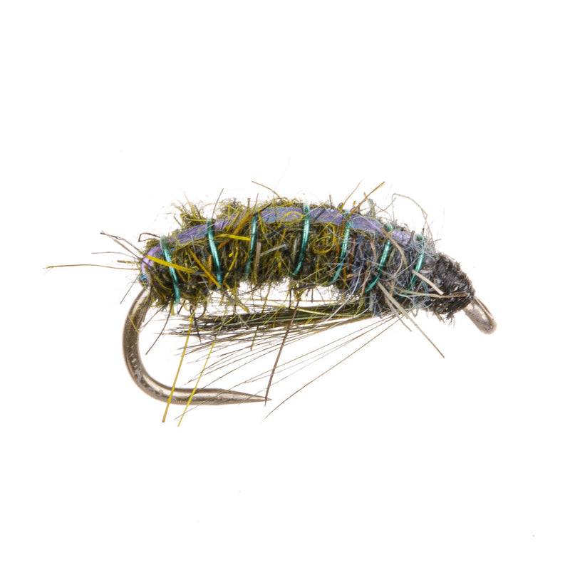 BARBLESS WILD RIVER  FLY SHELLBACK NYMPH
