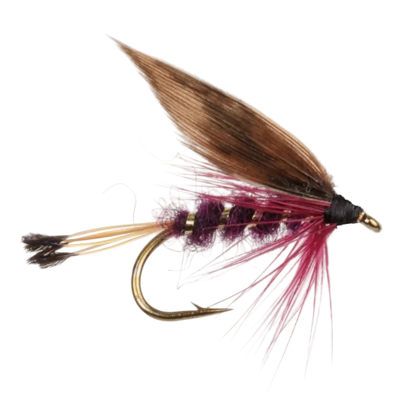 WET WINGED FLY GROUSE & CLARET