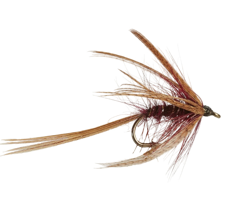 WET WINGED FLY DABBLER CLARET