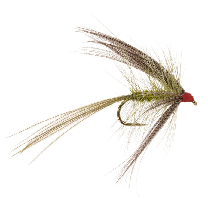 WET WINGED FLY DABBLER OLIVE