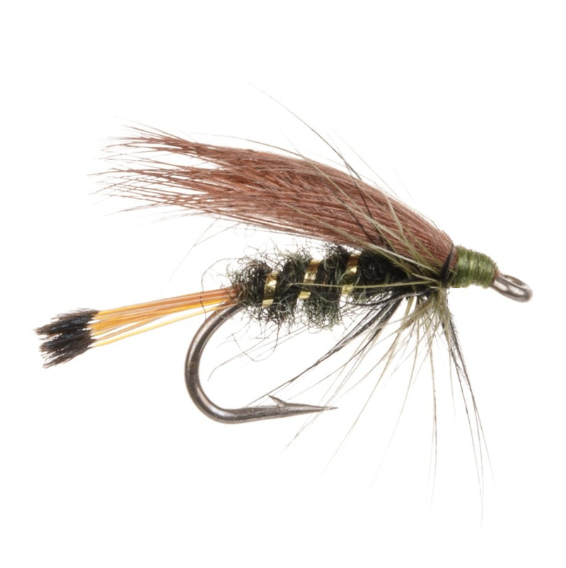 WET WINGED FLY SOOTY OLIVE