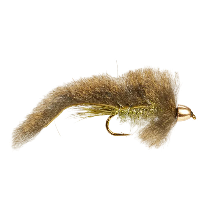 ZONKER FLY CONEHEAD MINKY OLIVE
