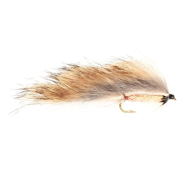 ZONKER FLY NATURAL BROWN MINKY