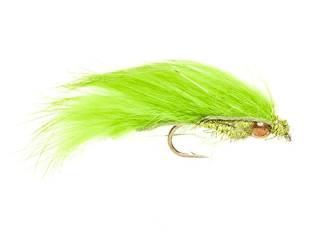 ZONKER FLY BEADHEAD LITE BRITE CHARTREUSE