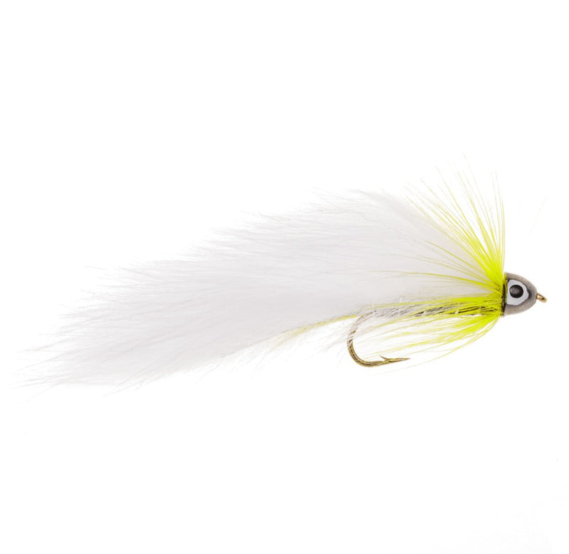 ZONKER FLY BLACK GHOST TUNGSTEN CONEHEAD ZONKER