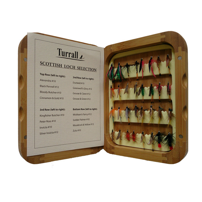 BAMBOO SELECTION SCOTTISH LOCH 32 FLIES