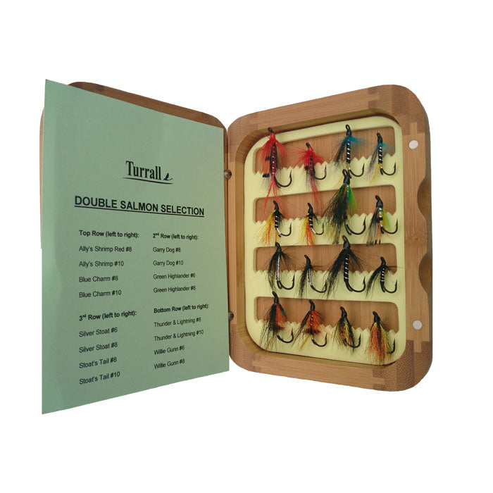 BAMBOO SELECTION SALMON DOUBLE 16 FLIES