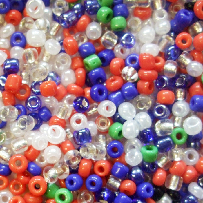 ASSORTED GLASS FLY TYING BEADS