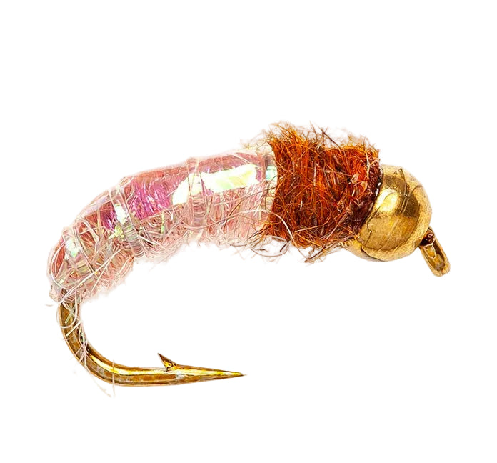 BEADHEAD FLY HOLO FLASHBACK GRAYLING BH