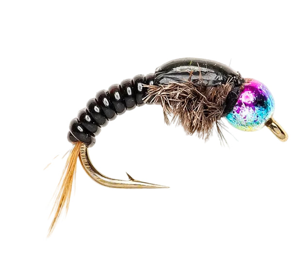 BEADHEAD FLY FLASHTAIL NYMPH RAINBOW BEADHEAD