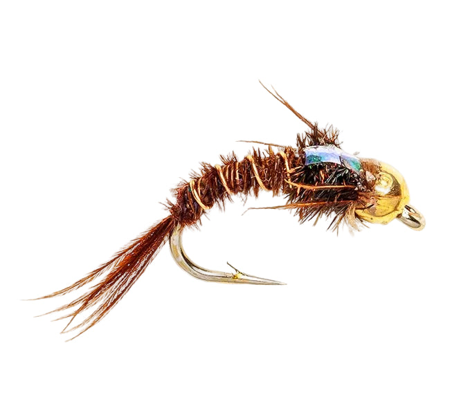 BEADHEAD FLY BEADHEAD CURVED PHEASANT TAIL FLASHBACK
