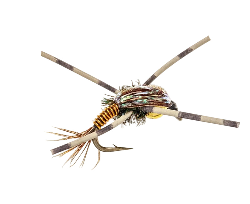 BEADHEAD FLY BUBBLEBACK EMERGER COPPER