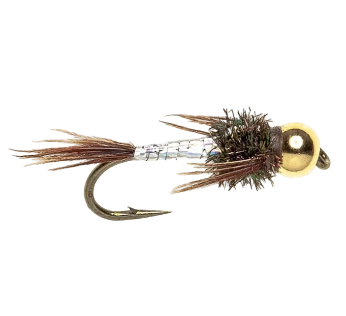 BEADHEAD FLY LIGHTNING BUG SILVER BH