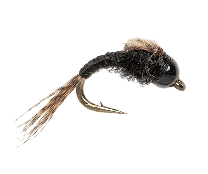 BEADHEAD FLY MICRO BH WD40 BLACK