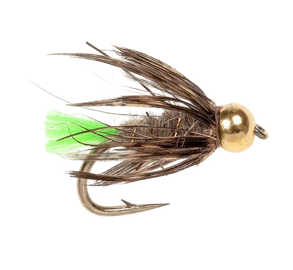 BEADHEAD FLY PARTRIDGE GREEN TAIL GOLD BH