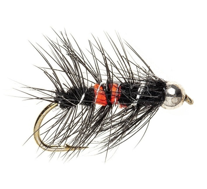BEADHEAD FLY BIBIO SILVER BH