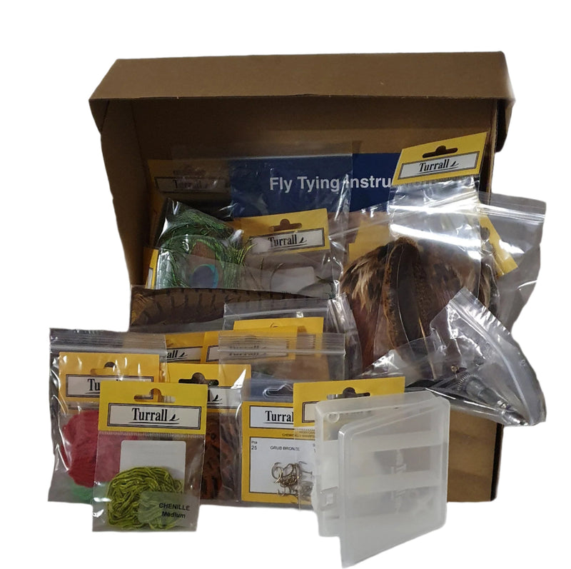 TURRALL FLY TYING KIT PREMIER BOX