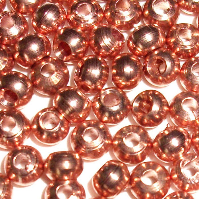 BRASS COUNTERSUNK COPPER FLY TYING BEADS