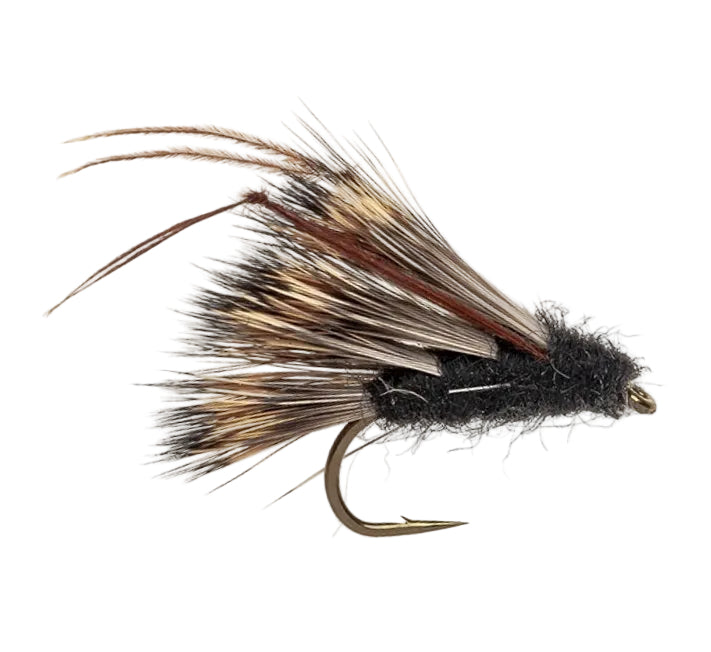 CADDIS/SEDGE FLY SEDGE HOG BLACK